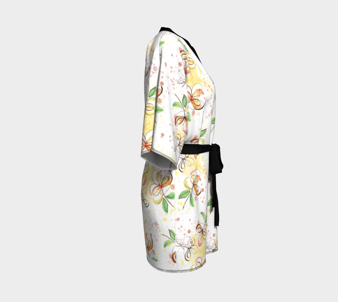 A New Day Silk Kimono Robe
