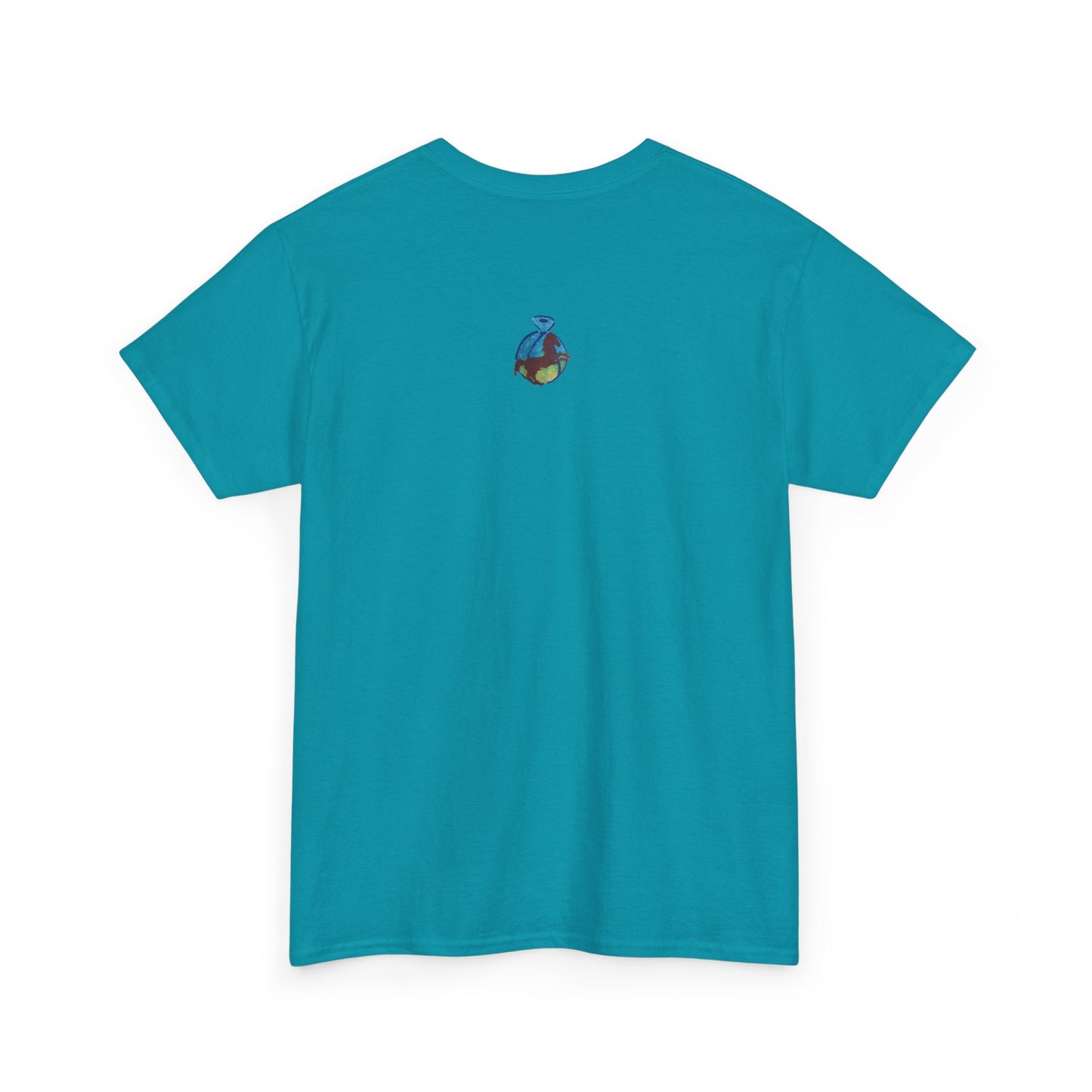 Cosmic Paws | Vibrant Galaxy Cat Art Unisex T-Shirt