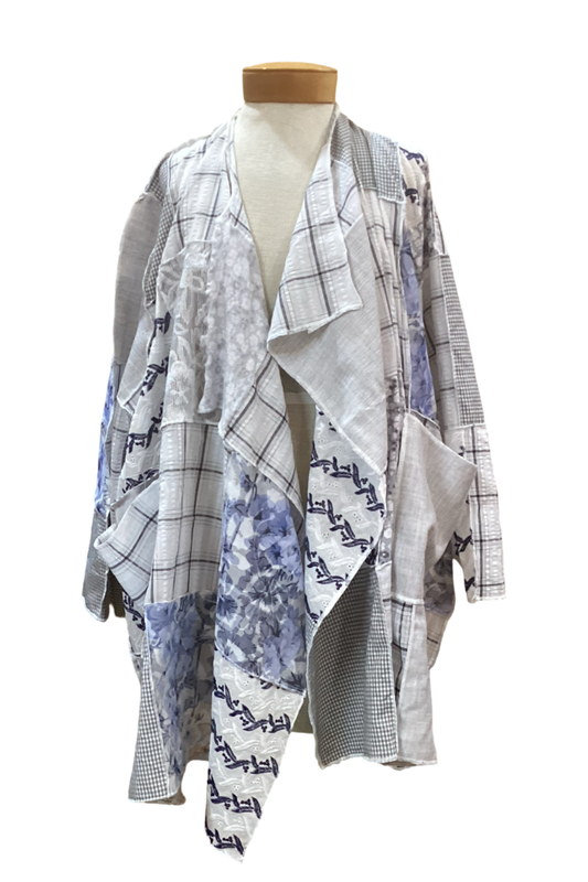 Cloud Patchwork Coat