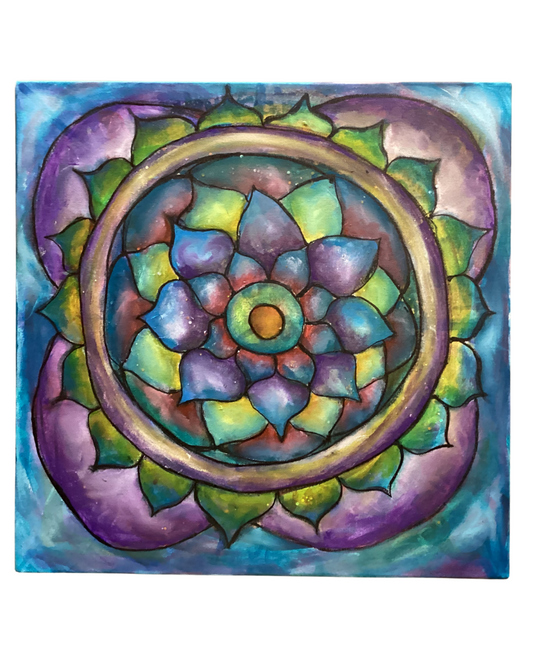 Positivity – Original 20"x20" Acrylic Painting