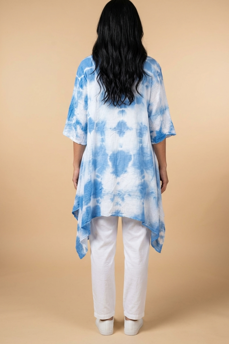 Penny Tunic | Thalo Blue
