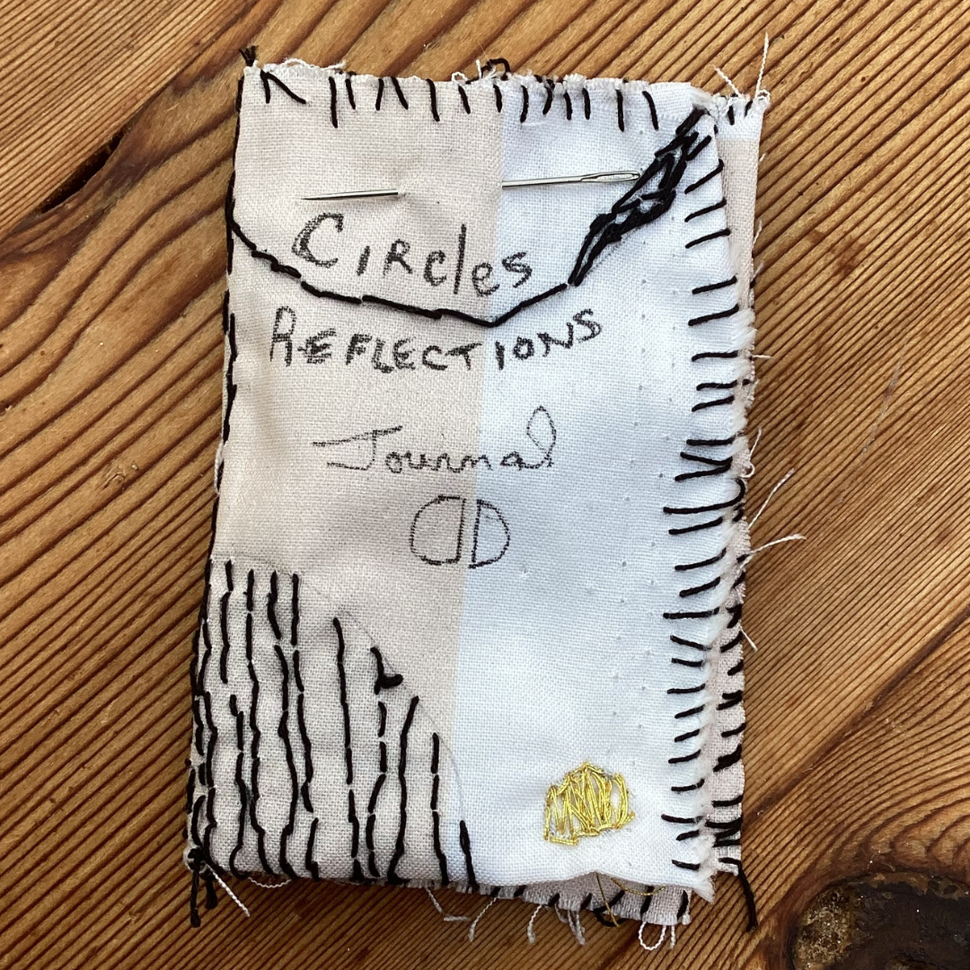 A 5 Day Challenge:  Slow Stitch Fabric Journal Course