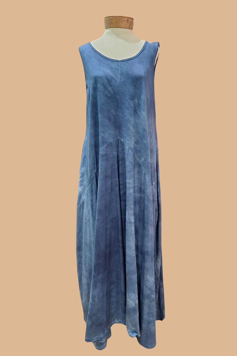 Denim Annalise Cotton Knit Bubble Dress