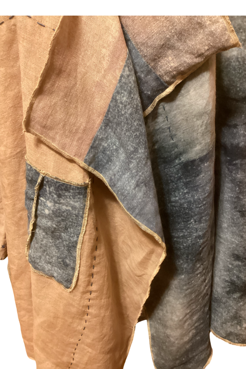 Reiki Linen Coat One of a Kind