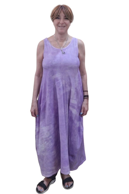 Annalise Cotton Jersey Bubble Dress