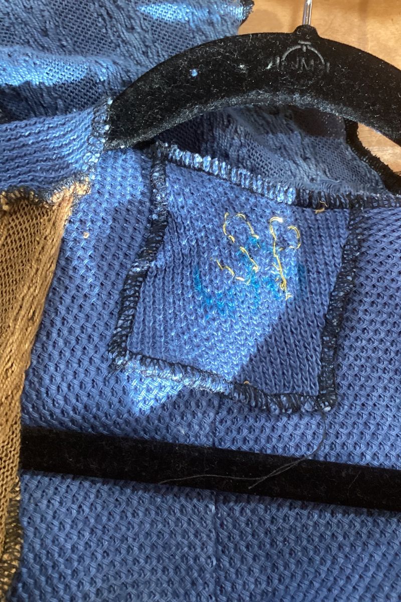 Patchwork Sweater Coat