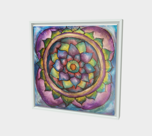 Positivity – 16"x16" Fine Art Canvas Print