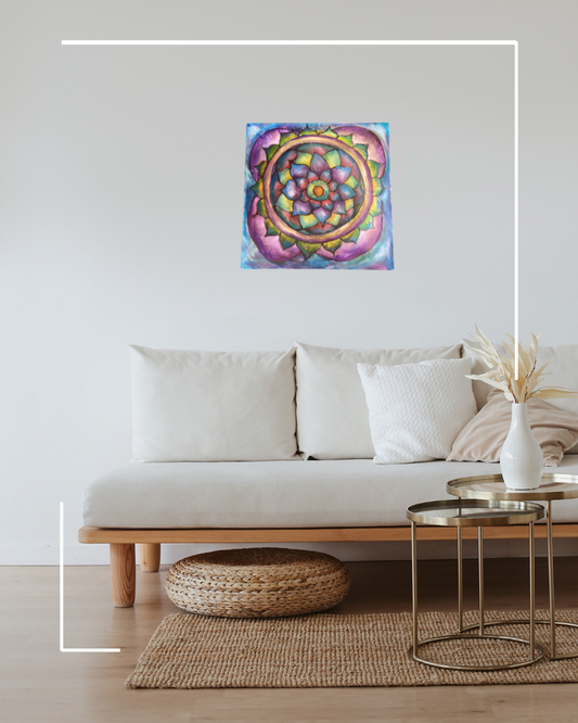 Positivity – Original 20"x20" Acrylic Painting