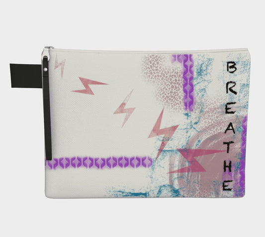 Meditation Pouch Zipper Carry - Steel Pony