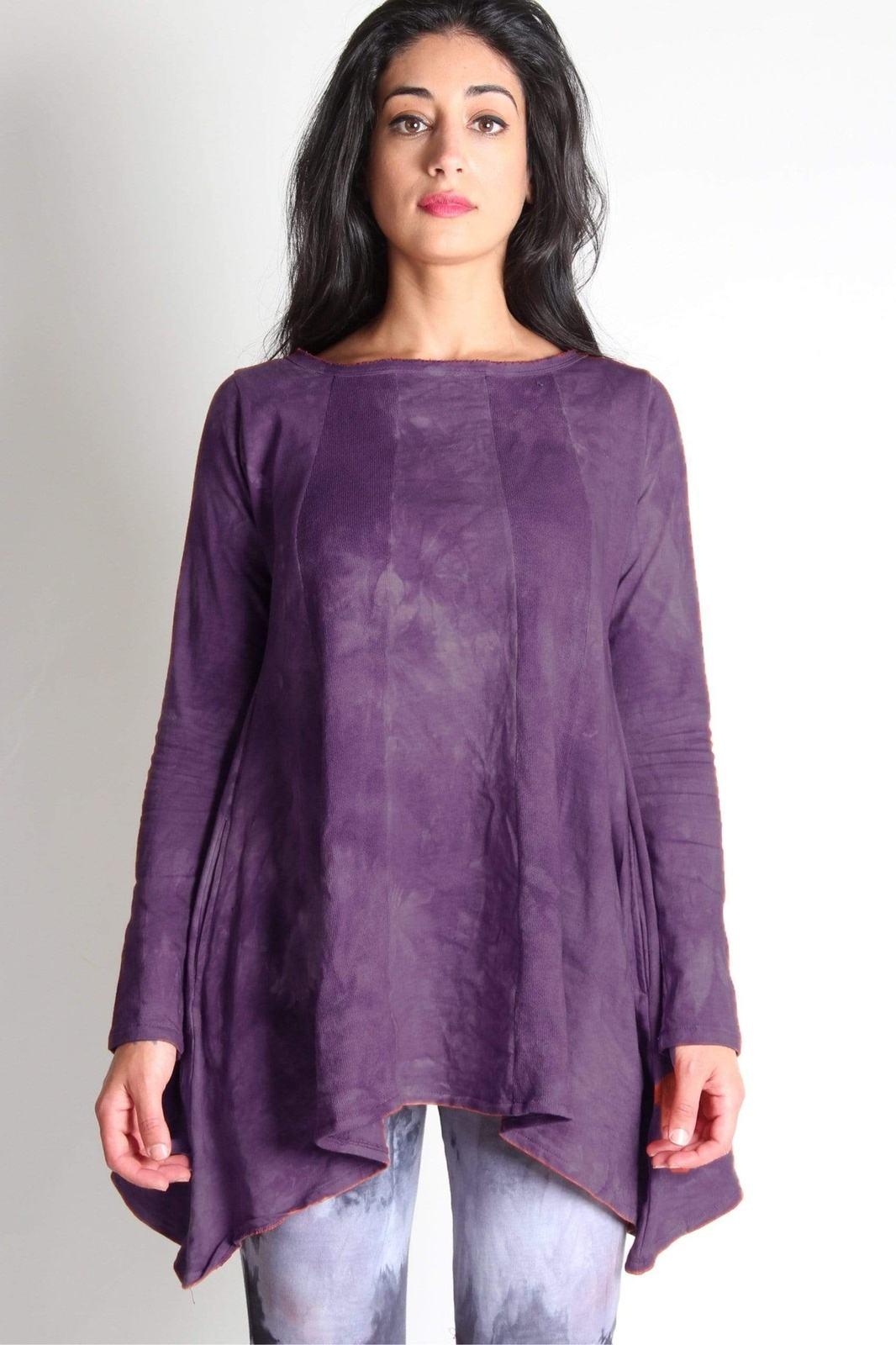 Arya Cotton Knit Tunic on the Rack - Steel Pony