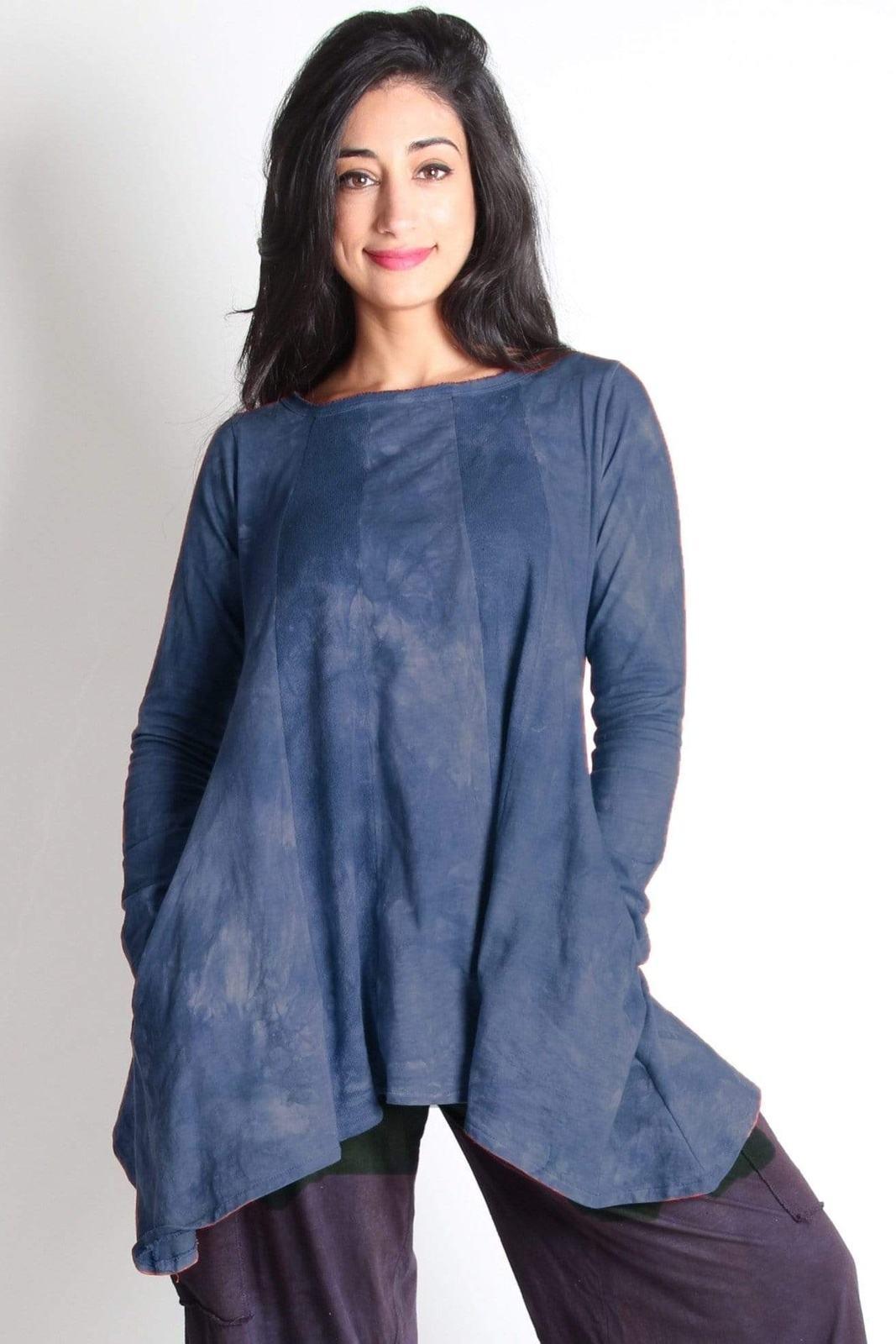 Arya Cotton Knit Tunic on the Rack - Steel Pony