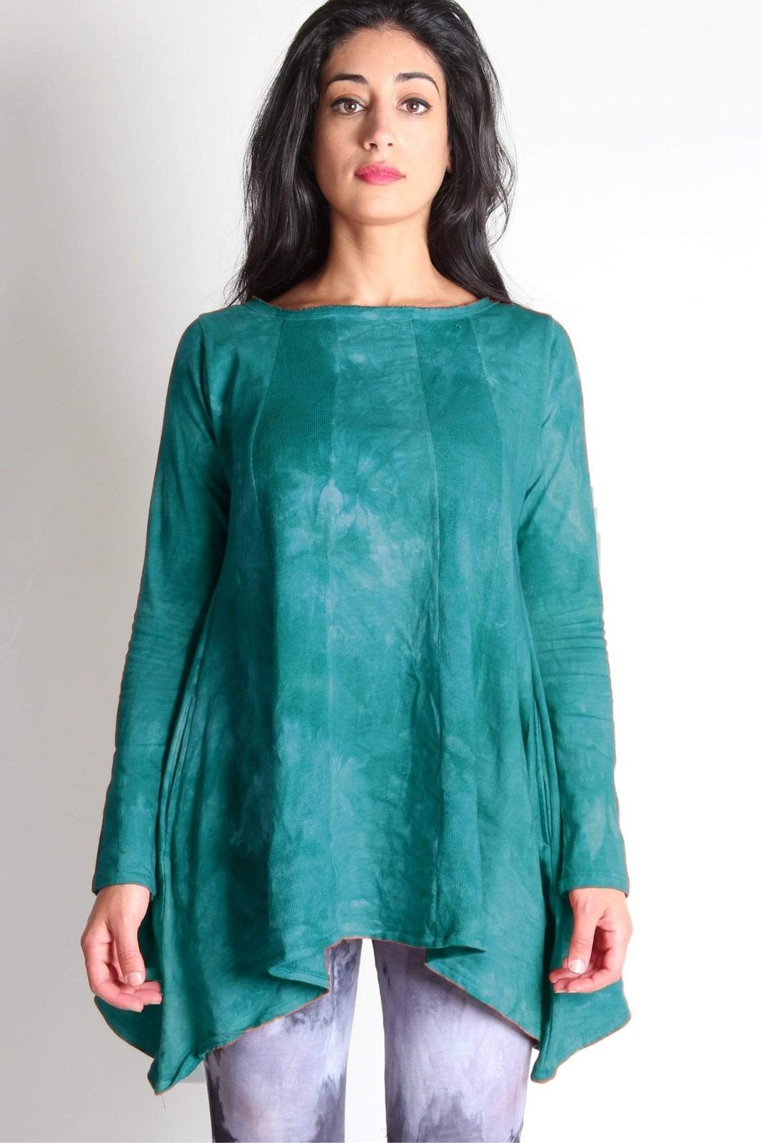 Arya Cotton Knit Tunic on the Rack - Steel Pony