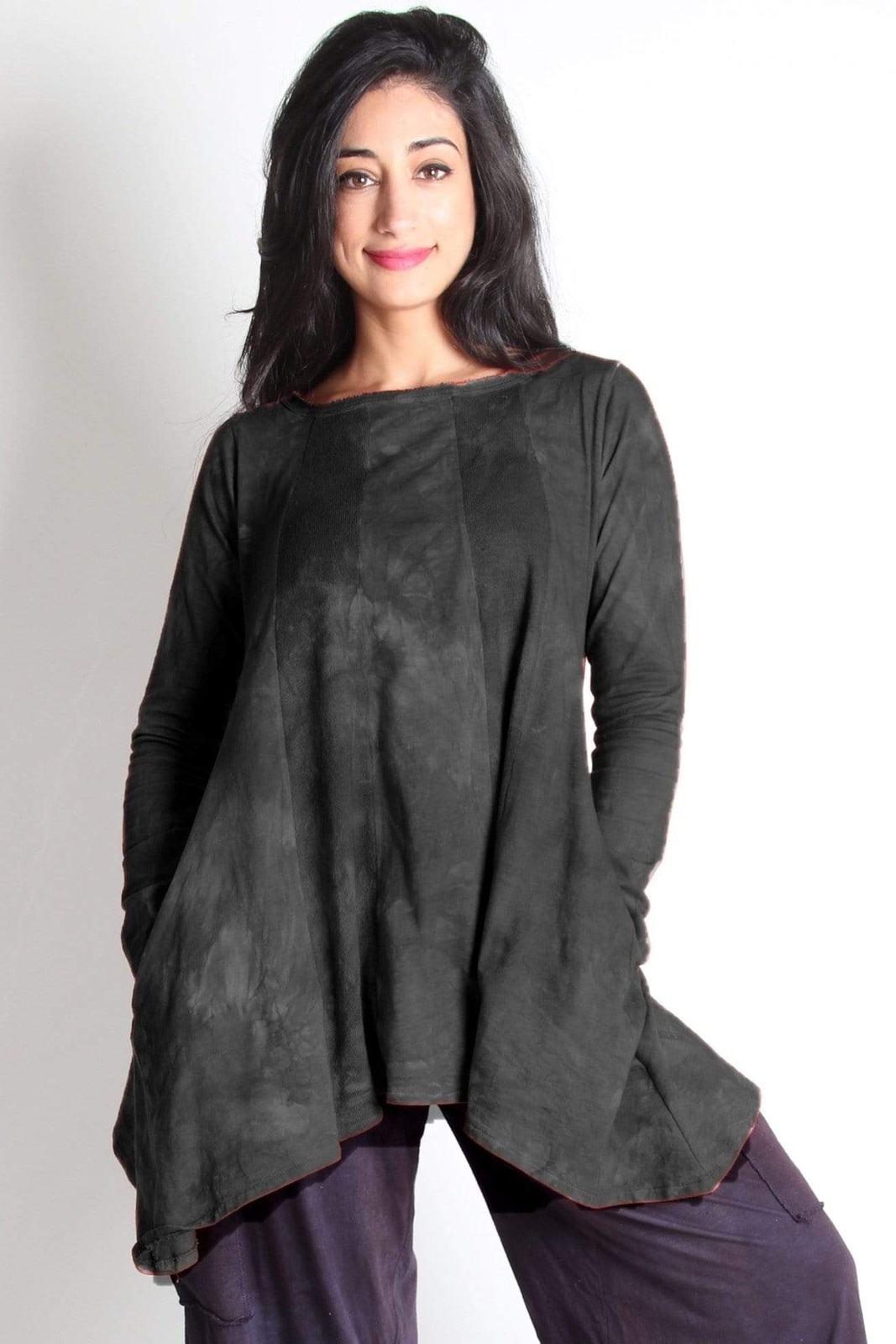 Arya Cotton Knit Tunic on the Rack - Steel Pony