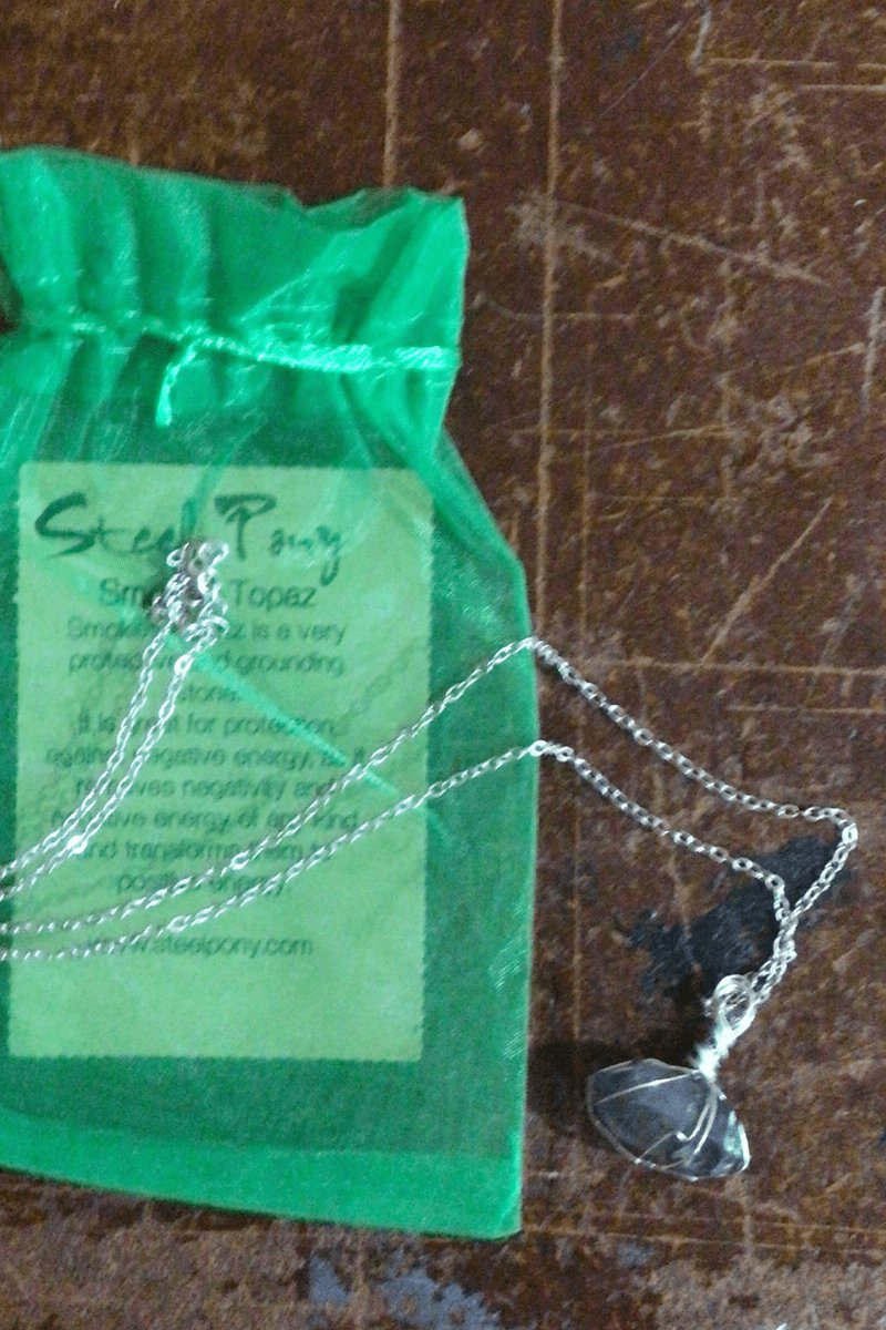 Assorted One of a Kind Healing Crystal Necklaces - Steel Pony