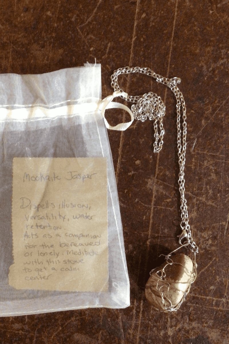 Assorted One of a Kind Healing Crystal Necklaces - Steel Pony