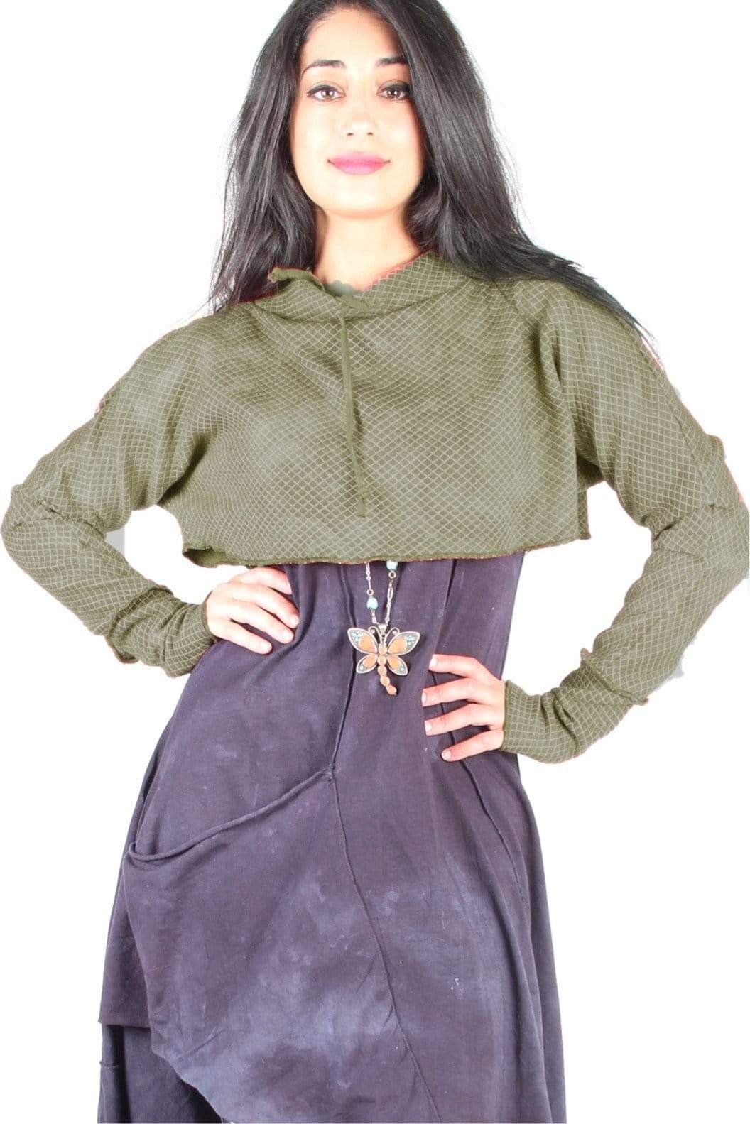 Autumn Quilted Long sleeve topper on the Rack - Steel Pony