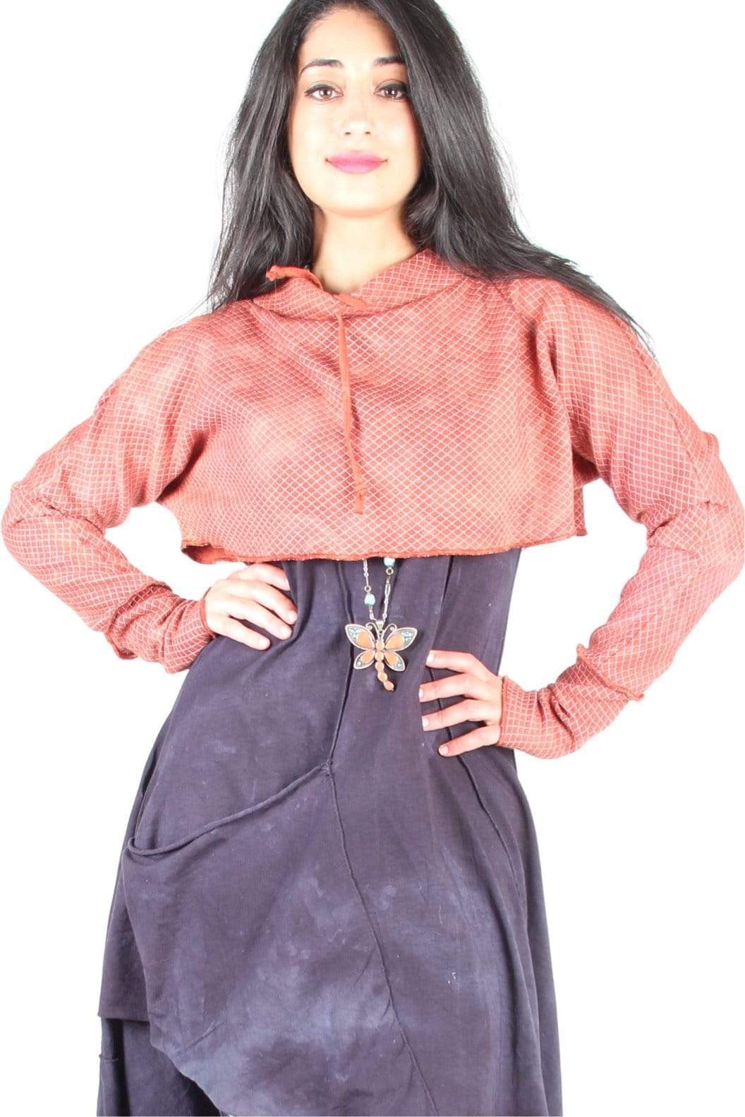 Autumn Quilted Long sleeve topper on the Rack - Steel Pony
