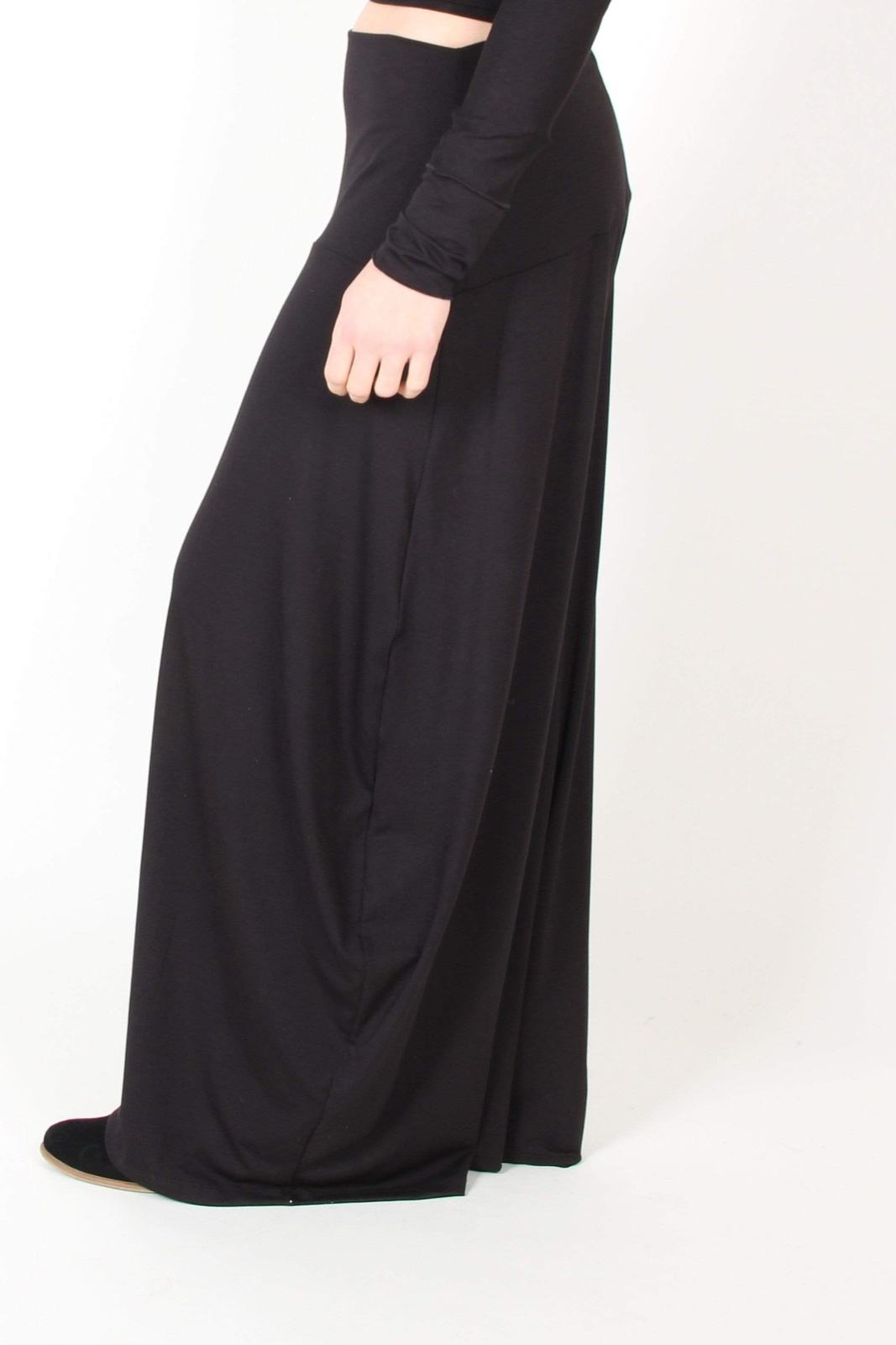 BLK Pam Palazzo Modal Pant - Steel Pony
