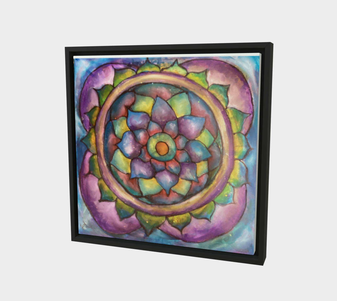 Positivity – 16"x16" Fine Art Canvas Print