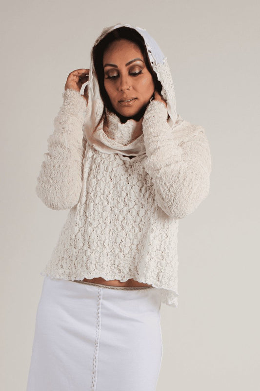 Hoody Shrug - Steel Pony