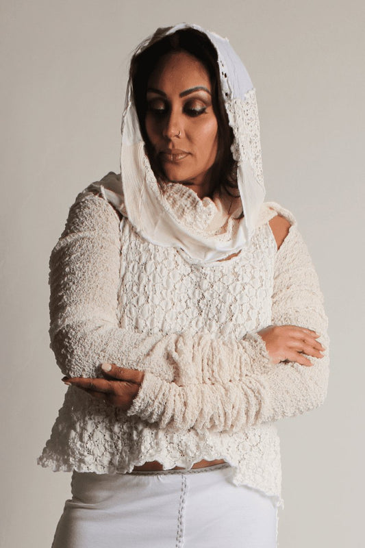 Hoody Shrug - Steel Pony