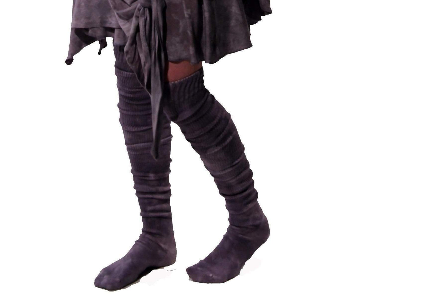 Irma Thigh Highs - Steel Pony