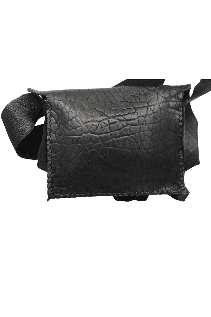 Jessie James Black Leather bag - Steel Pony