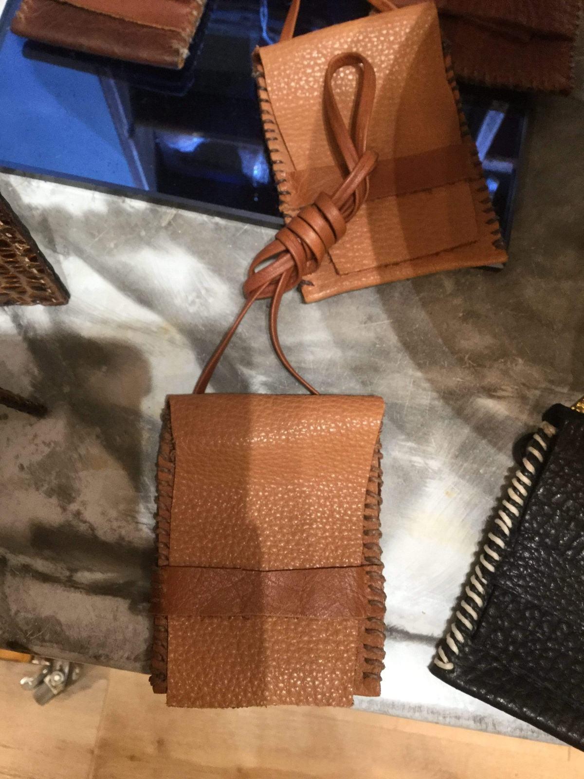 Leather pouch - Steel Pony