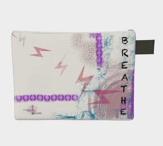 Meditation Pouch Zipper Carry - Steel Pony