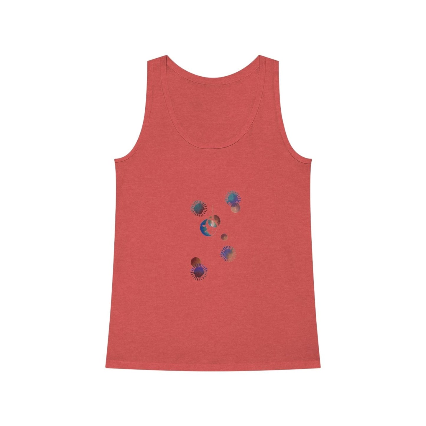 Moon and Stars Women's Dreamer Tank Top - Steel Pony