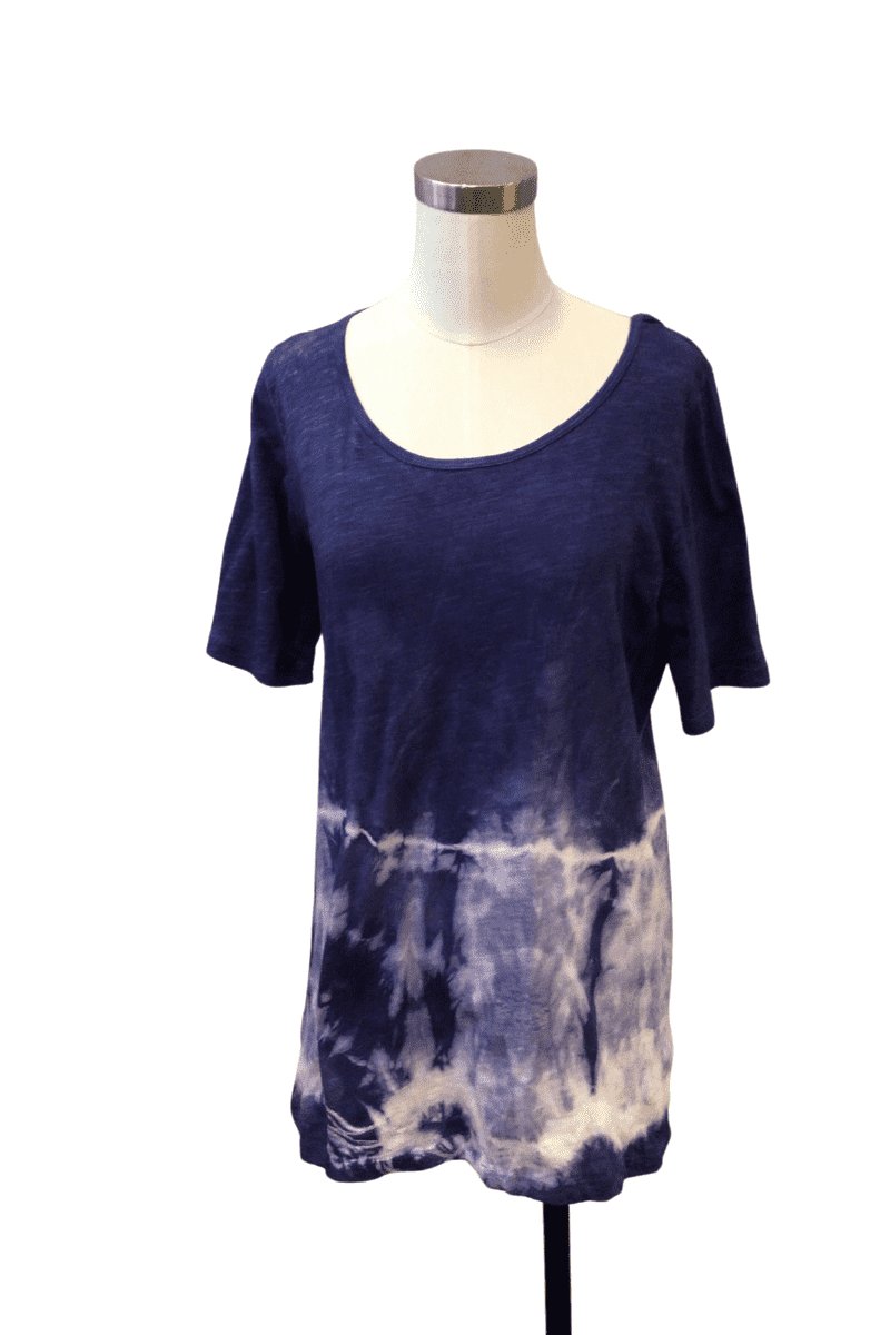 Myla Special Dye Slub Cotton T on the Rack - Steel Pony