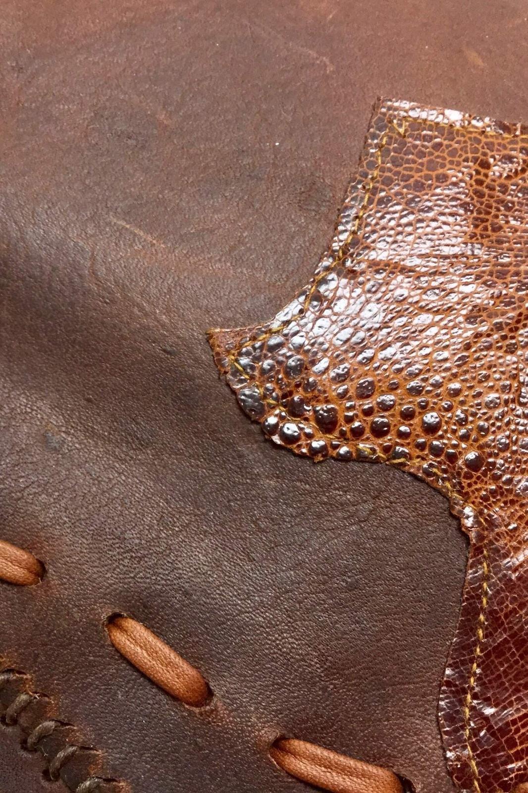 Oil Tan Flap Bag - Steel Pony