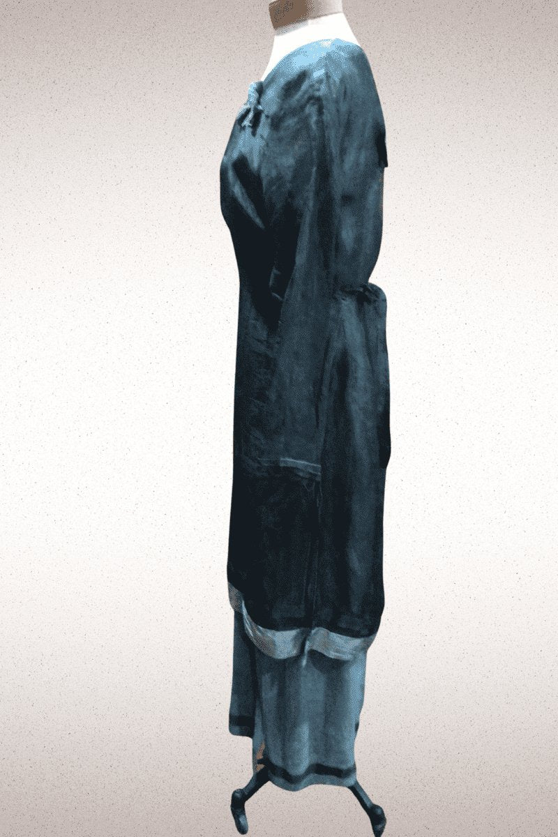 One of a Kind Green Organza Dress - Steel Pony