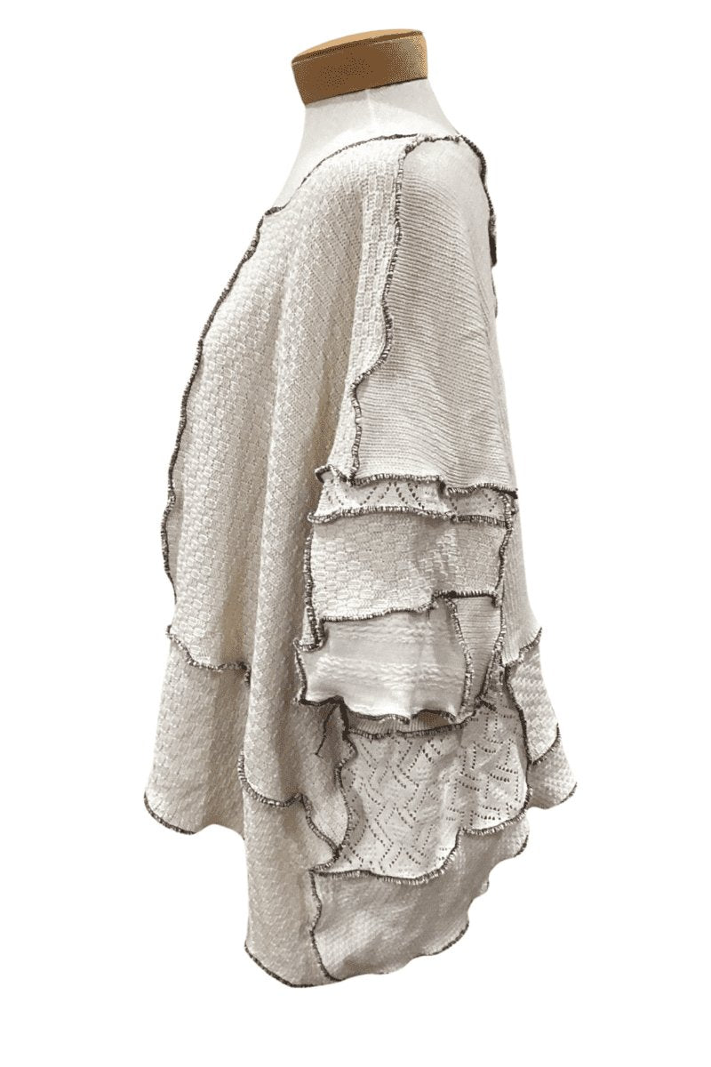 Patchwork Sweater - Steel Pony