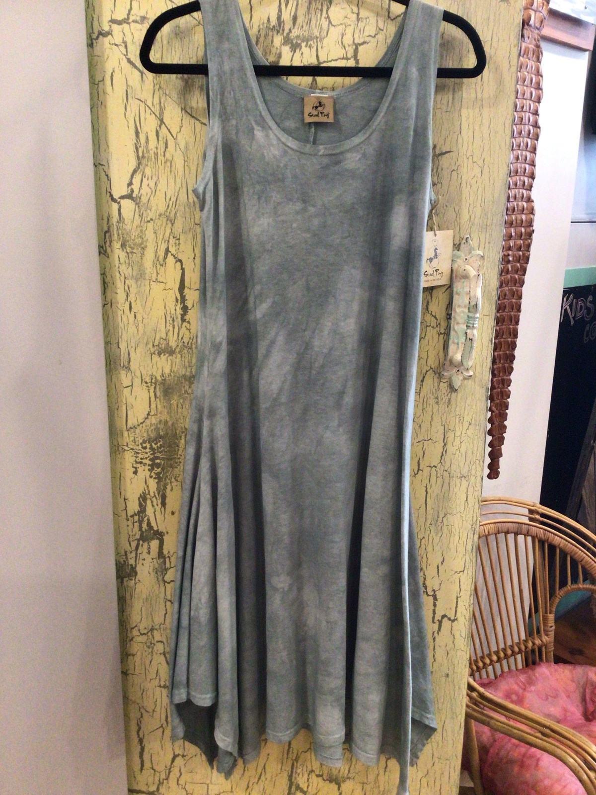 Paula Cotton Jersey Basic Dress on the Rack - Steel Pony