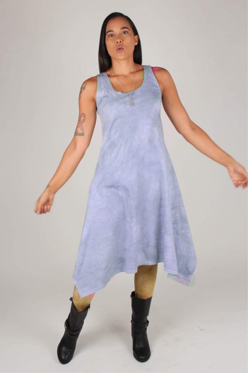 Paula Cotton Jersey Basic Dress on the Rack - Steel Pony