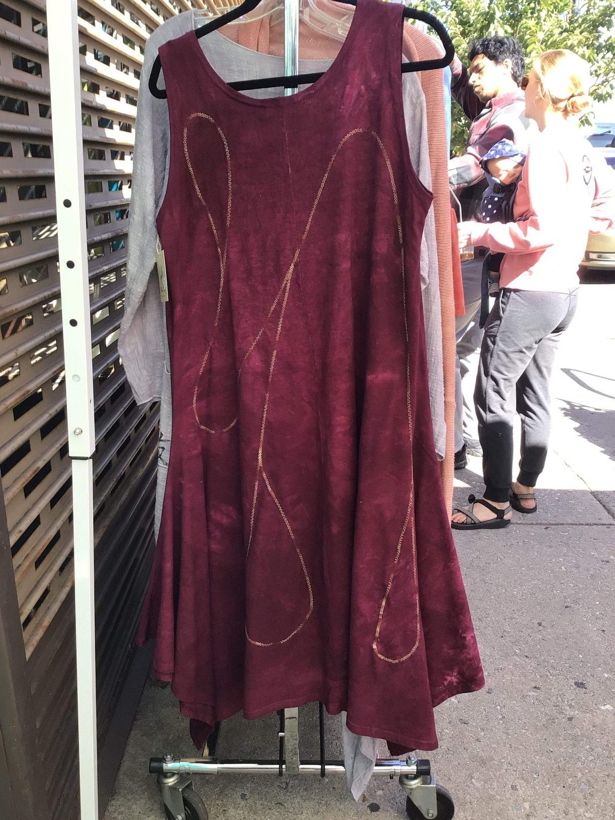 Paula Cotton Jersey Basic Dress on the Rack - Steel Pony