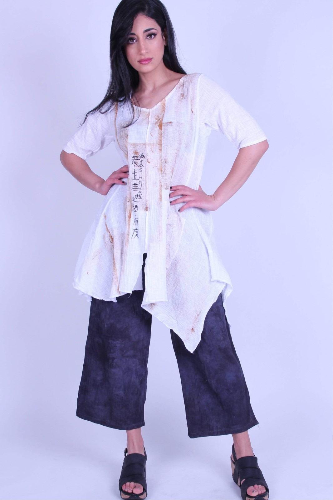 Rylee Cotton Gauze Pant on the Rack - Steel Pony