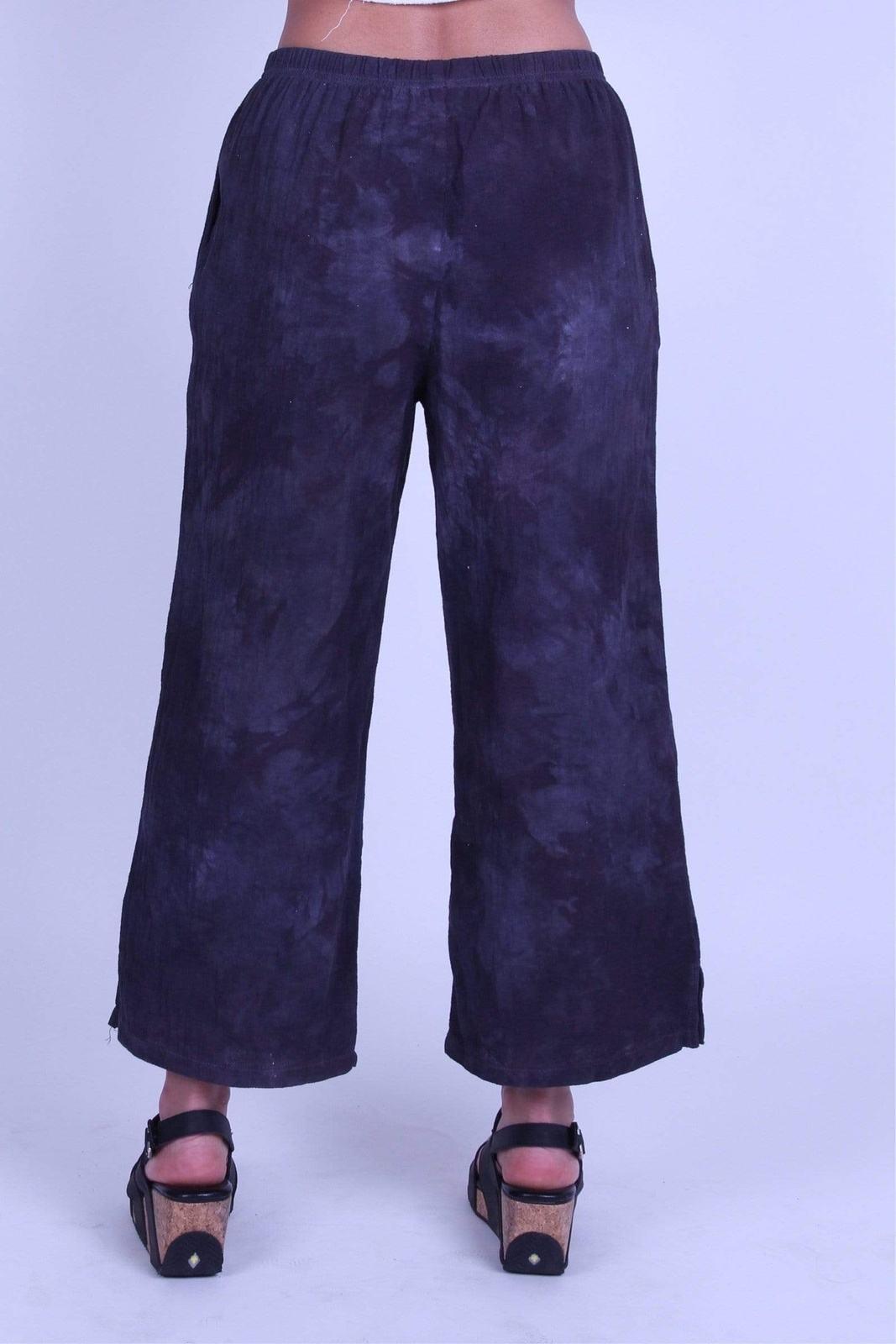 Rylee Cotton Gauze Pant on the Rack - Steel Pony