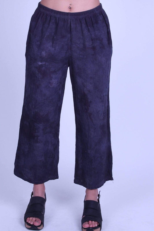 Rylee Cotton Gauze Pant on the Rack - Steel Pony