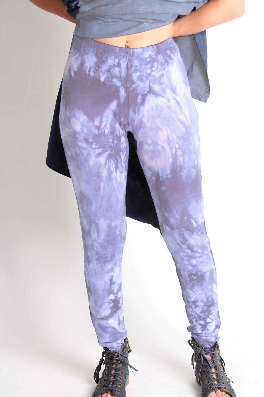 Scrunch Dye Lisa Legging - Steel Pony