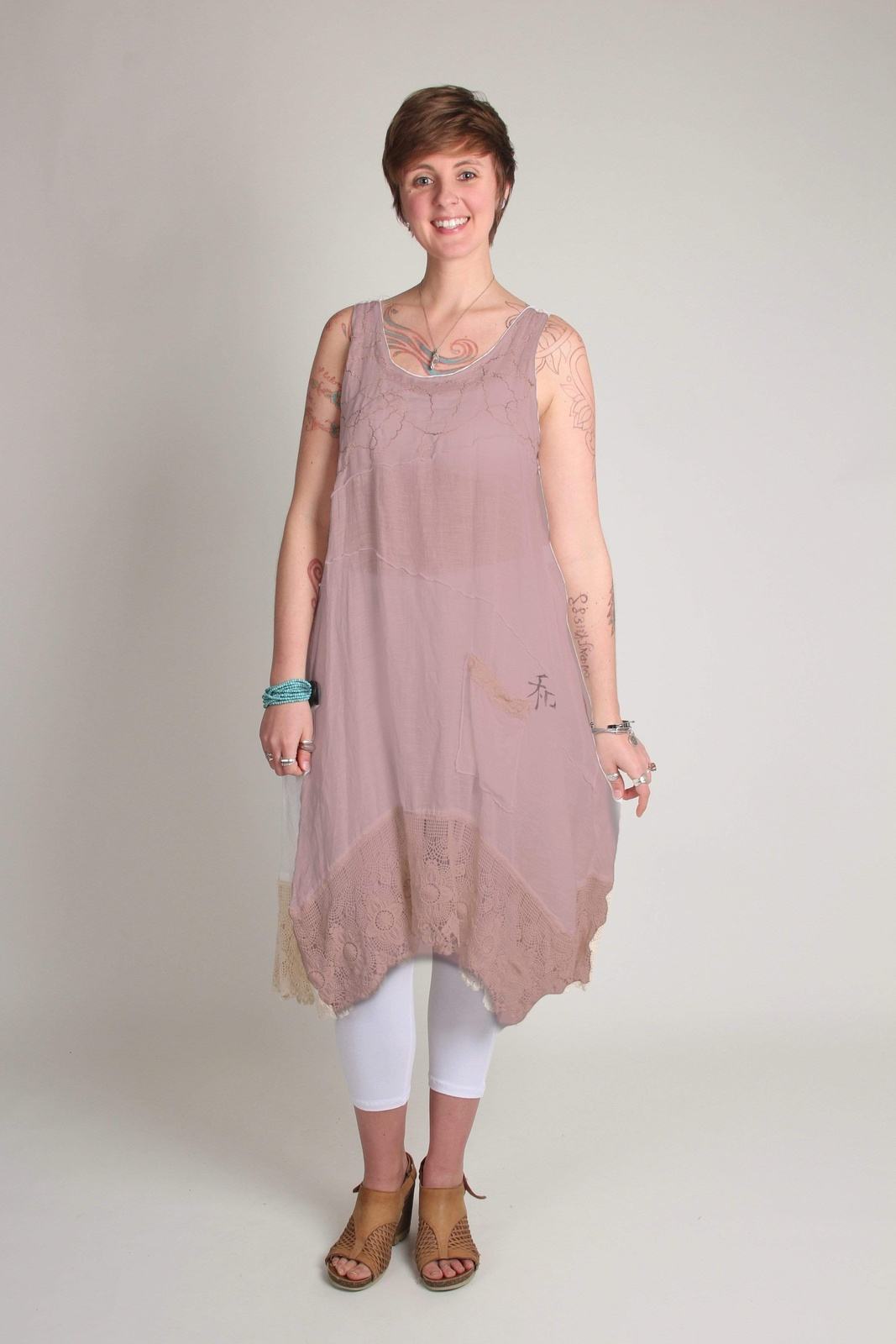 Starr Tunic Dress - Steel Pony