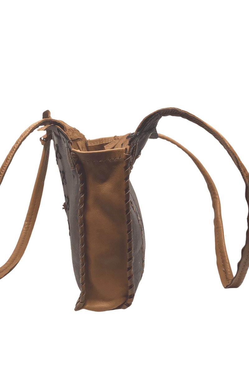 The Trigger Leather Tote - Steel Pony