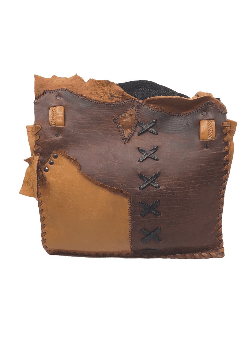 The Trigger Leather Tote - Steel Pony