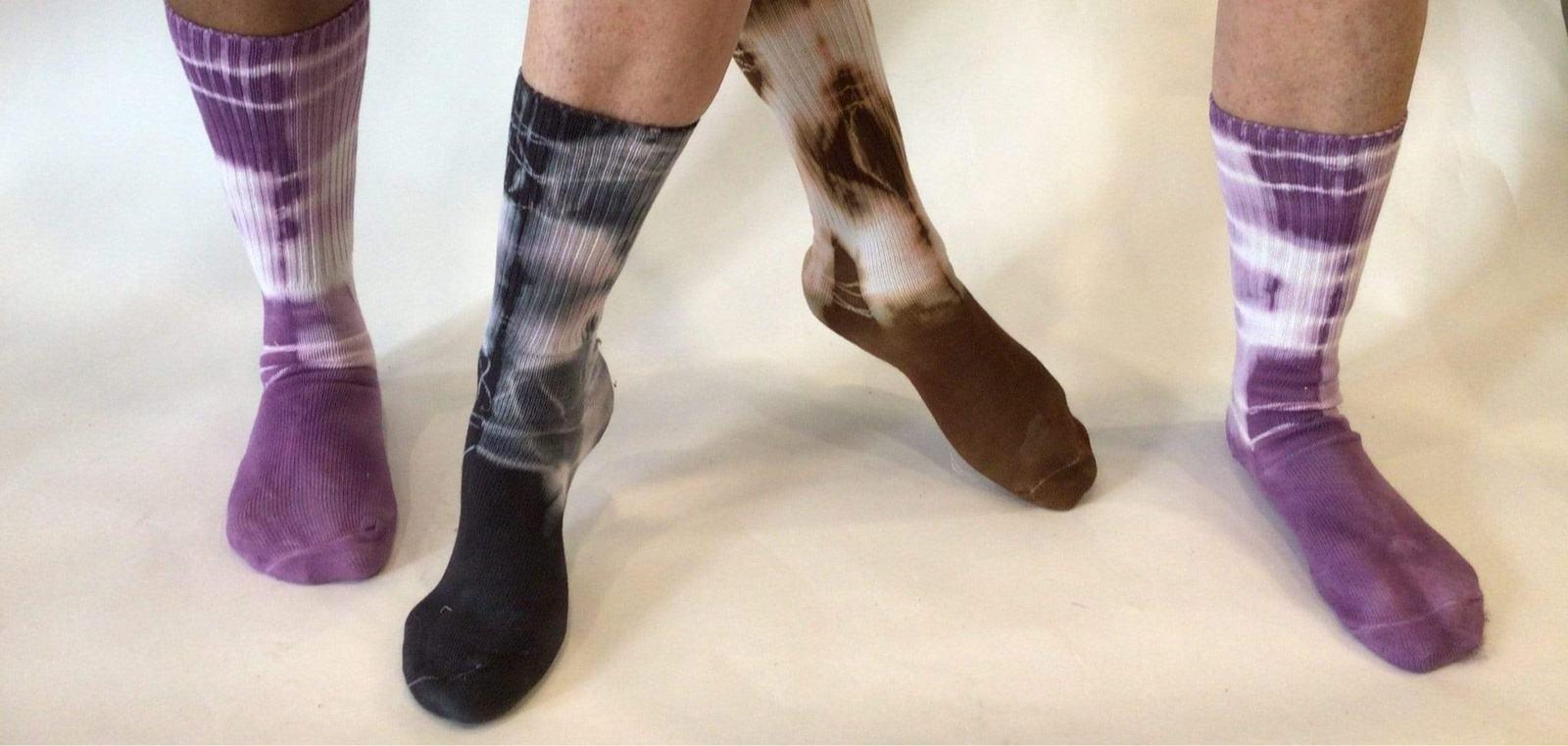 Tie Dye Socks - Steel Pony