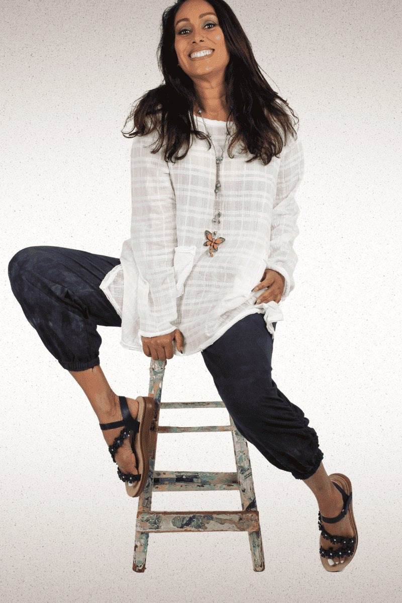 Tory Tunic on the rack - Steel Pony