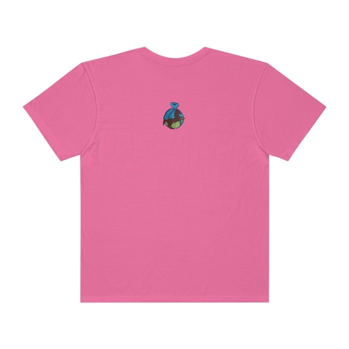 Unisex Garment - Dyed T - shirt - Steel Pony