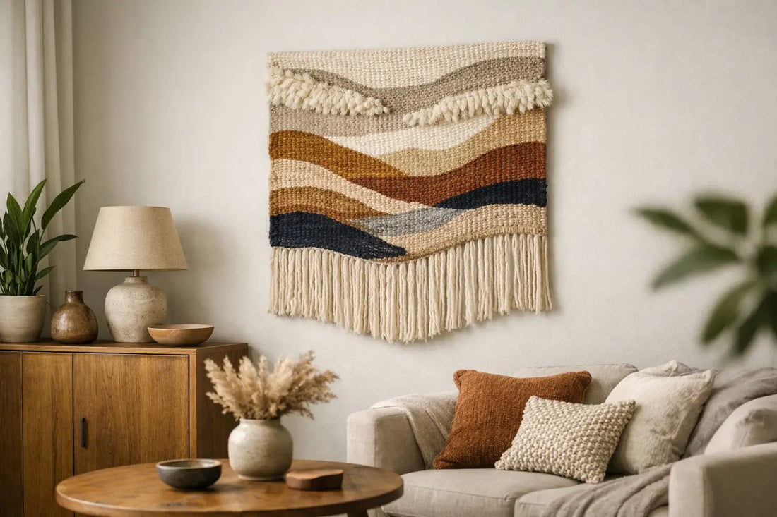 How a Handwoven Textile Wall Hanging Changes a Room