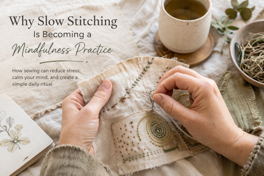 Why Slow Stitching Is Becoming a Mindfulness Practice.