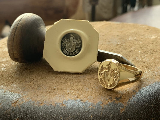 Types of Signet Ring Engraving. - Steel Pony